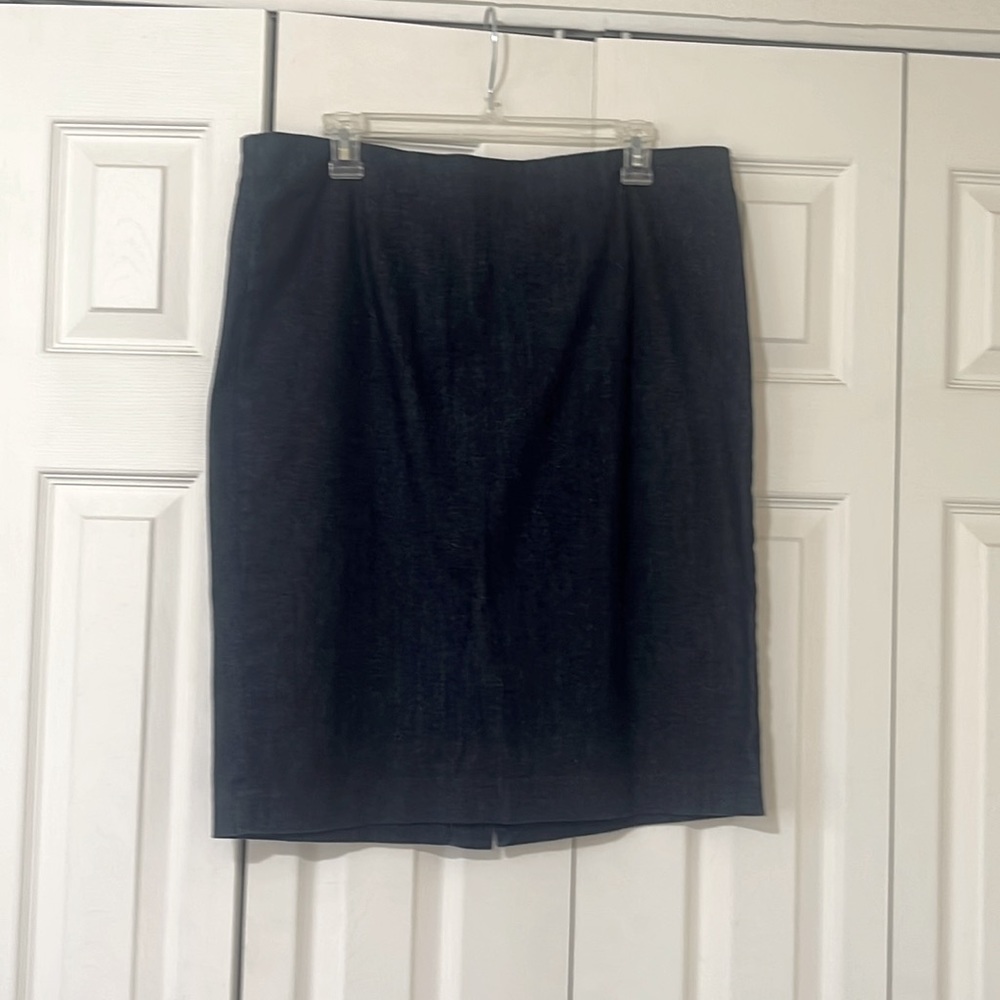 Ann Taylor denim skirt